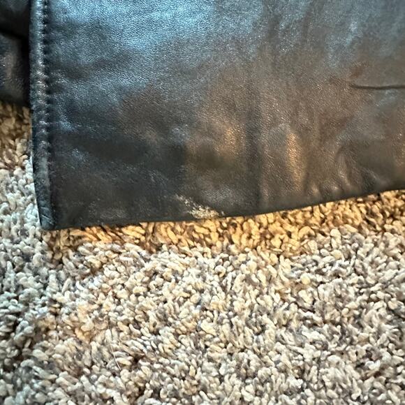 KATIANA COUTURE Genuine Leather Jacket Size XL Biker Indie Classic Hipster Chic - Picture 8 of 16